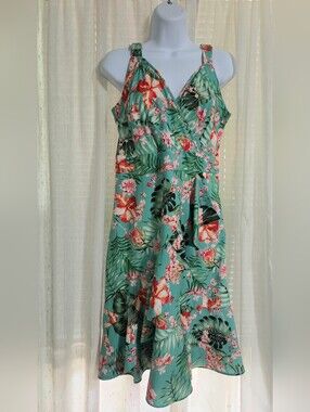 Tropical Floral Sundress